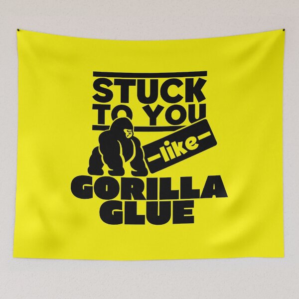 Item preview, Stuck to you like Gorilla Glue Shirt,Funny Hair Glue Tshirt,Funny Gorilla Tees,Love Gorilla tshirt,Gorilla Lover  designed and sold by Babe3955.