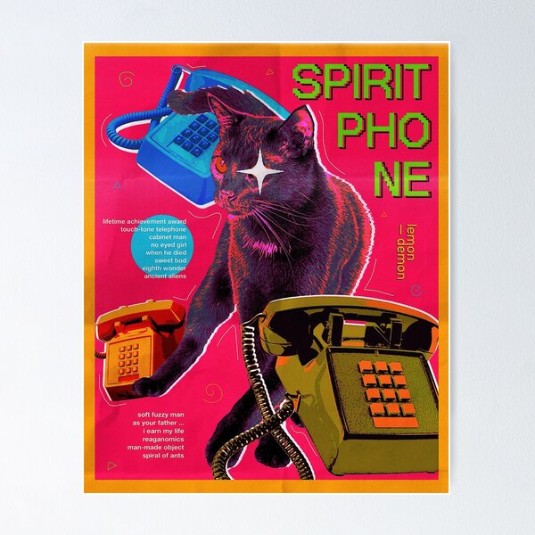 Item preview, spirit phone - lemon demon designed and sold by drugstorealien.