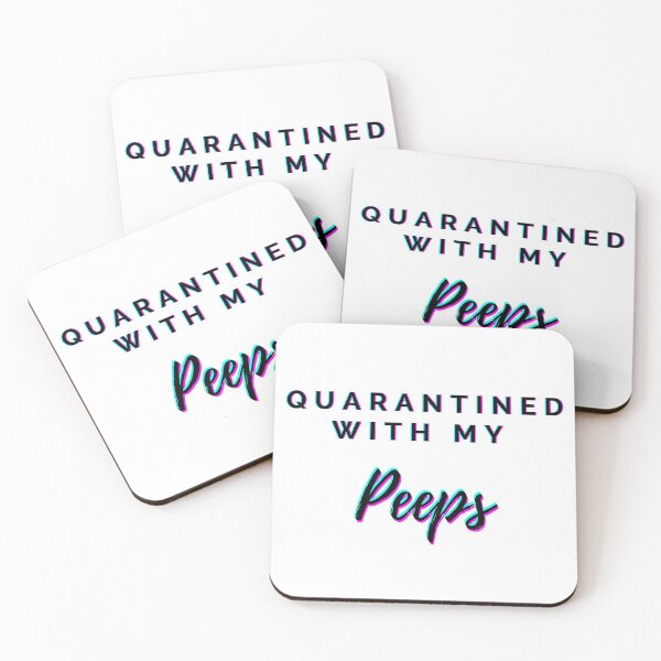 Item preview, quarantined with my peeps designed and sold by Happy  Soul Store.