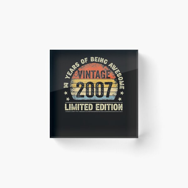 Item preview, 14 Year Old Vintage 2007 Limited Edition 14th Birthday  designed and sold by fishingcat19.