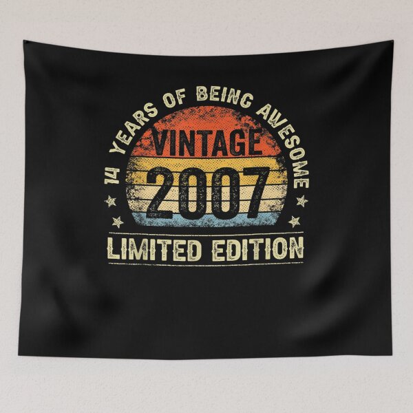 Item preview, 14 Year Old Vintage 2007 Limited Edition 14th Birthday  designed and sold by fishingcat19.