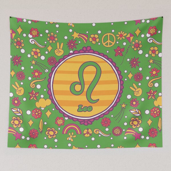 Item preview, AP206-5 Leo Zodiac Sign designed and sold by DuckyRubin.