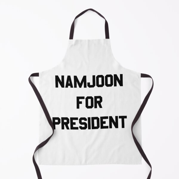 Item preview, BTS Namjoon for president typography designed and sold by Morcawork.