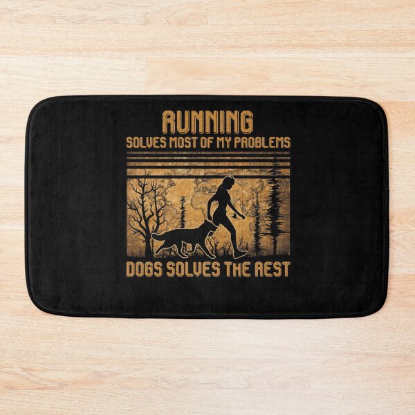 Item preview, Running Solves Most Of My Problems Dogs Solves The Rest Vintage Tshirt Funny Gifts designed and sold by Onlyc2025.