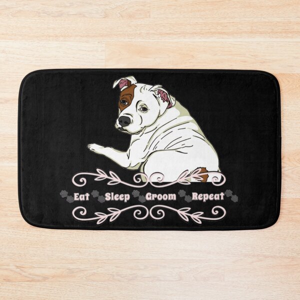 Item preview, It's A Dog's Life or a Groomer's Life- Eat Sleep Groom Repeat  designed and sold by Shanna  Dugan.