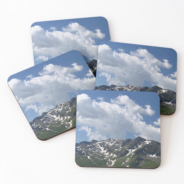 Item preview, Stubnerkogel mountains with glacier during summer Austria designed and sold by goceris.