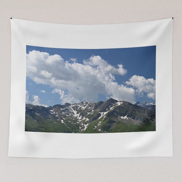Item preview, Stubnerkogel mountains with glacier during summer Austria designed and sold by goceris.