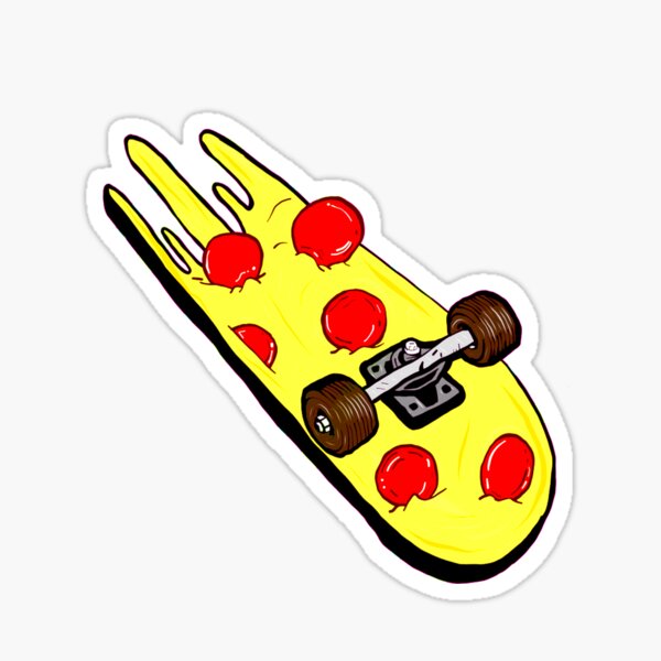 Cool Slice Of Pizza Skateboarding Mens Tank Top Shirt