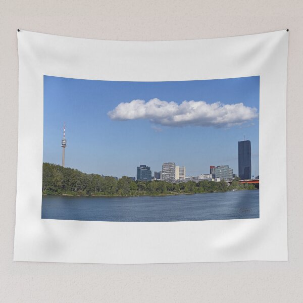 Item preview, Donau city in Vienna cityscape Austria designed and sold by goceris.