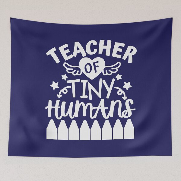 Item preview, Teacher of Tiny Humans,Kindergarten Teacher Shirt,Preshool Teacher Tees,Funny School Tee,Teacher Lovers Tshirt designed and sold by Babe3955.