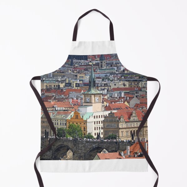Item preview, Charles bridge and old town Prague cityscape designed and sold by goceris.
