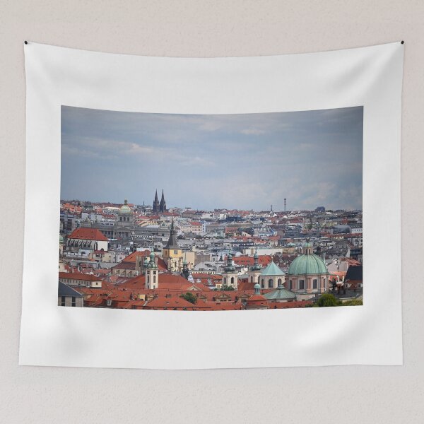 Item preview, old town Prague cityscape Czech Republic designed and sold by goceris.