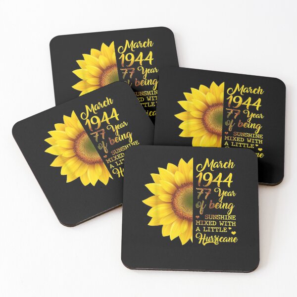 Item preview, Sunflower March 1944 77 Years Of Being Sunshine  designed and sold by fishingcat19.
