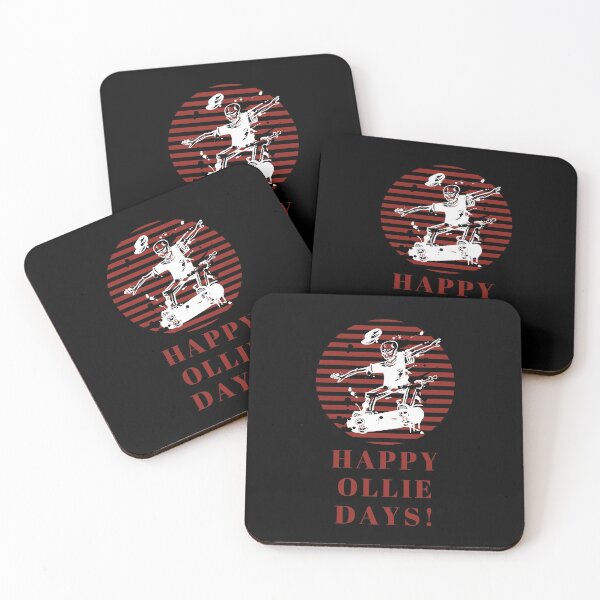 Item preview, Happy Ollie Day, Skeleton Skateboarding designed and sold by AJs-Apparel.