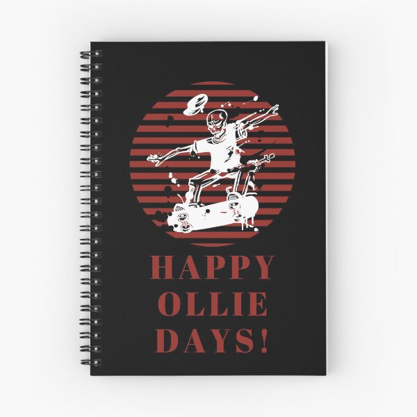 Item preview, Happy Ollie Day, Skeleton Skateboarding designed and sold by AJs-Apparel.