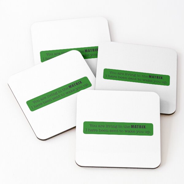 Item preview, You are living in the Matrix. I have been sent to make you up. designed and sold by 10islandtrees.