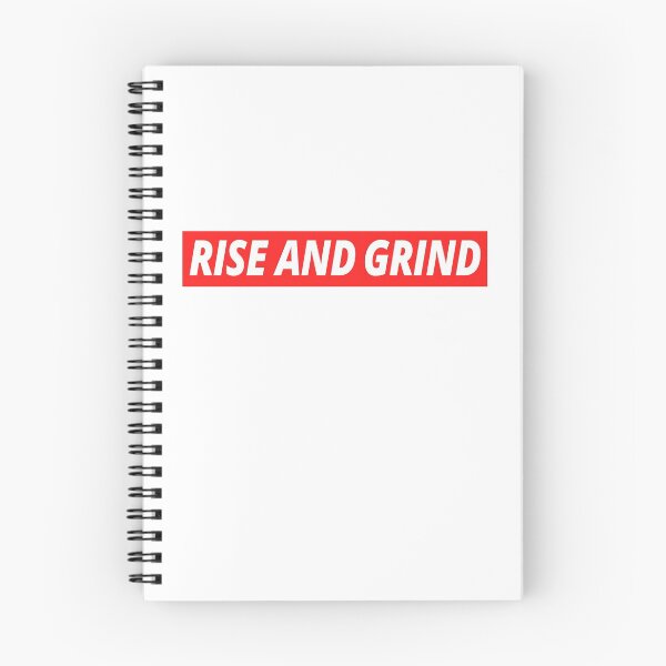 Artikelvorschau, Rise And Grind Motivation Spruch Grinding Erfolg entworfen und verkauft von CreatDifference.