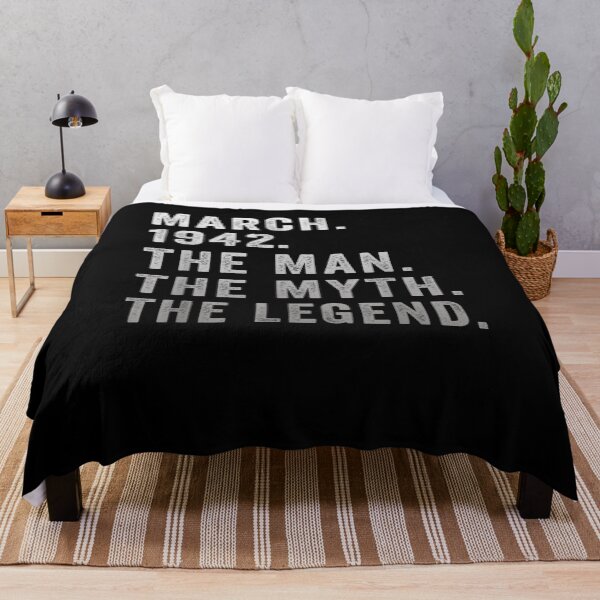 Item preview, 79 Years Old Birthday Gifts The Man Myth Legend March 1942 designed and sold by fishingcat19.