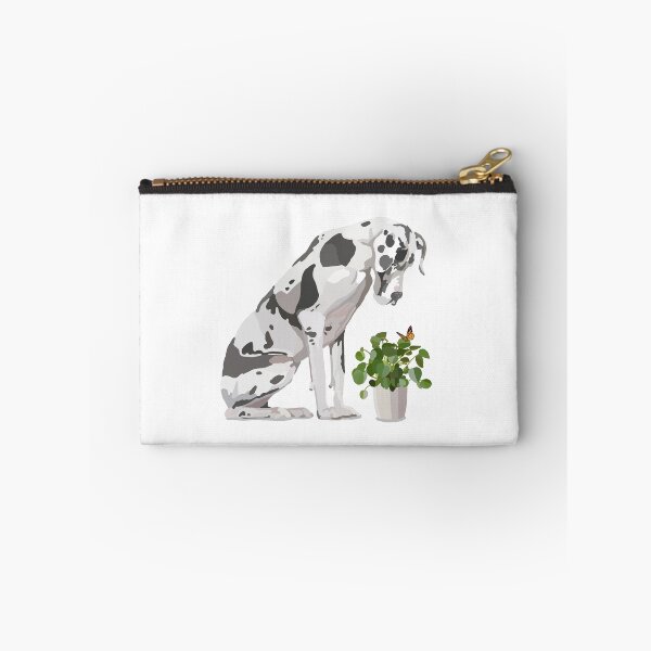 Item preview, Great Dane with house plant and butterfly designed and sold by Rosalind  Ingram.