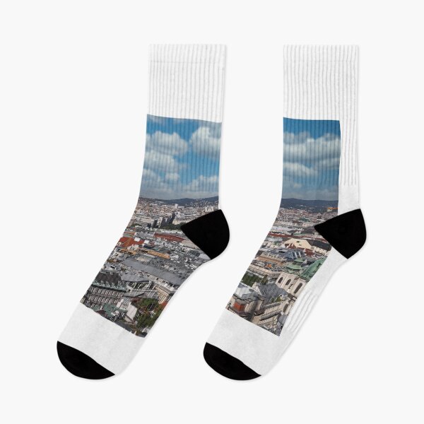 Item preview, Vienna downtown cityscape with churches towers and old buildings designed and sold by goceris.