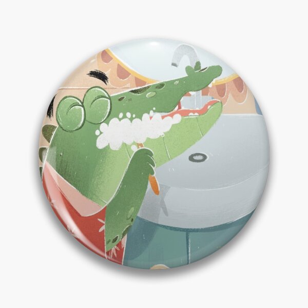 Artikelvorschau, Cruz The Crocodile: Pinsel ohne viel Aufhebens entworfen und verkauft von BookBuzz.