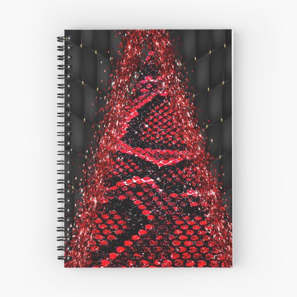 Item preview, Snakeskin Red and Black Abstract Pattern designed and sold by WOW TeesAndThings.