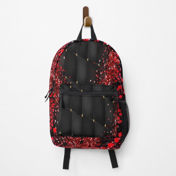 Item preview, Snakeskin Red and Black Abstract Pattern designed and sold by WOW TeesAndThings.