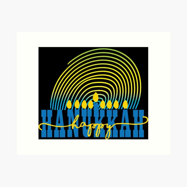 Item preview, Happy Hanukkah designed and sold by LeMaya80.