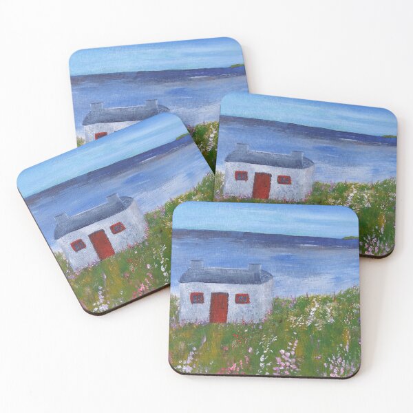 Item preview, Cottage by the sea designed and sold by Rivvyarts.