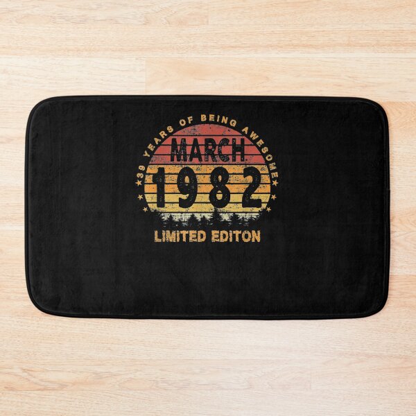 Item preview, Funny 39th Birthday Vintage Born In March 1982 Best Of 1982  designed and sold by fishingcat19.
