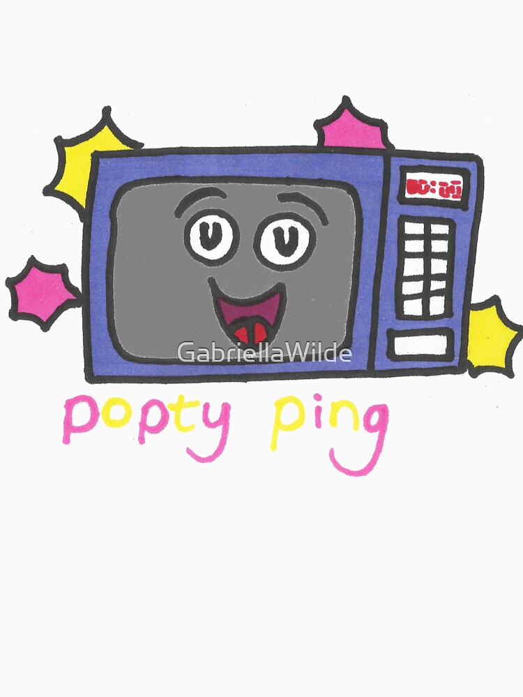 "Popty ping" Tshirt for Sale by GabriellaWilde Redbubble popty