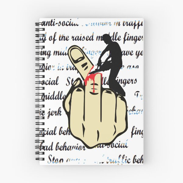 Item preview, Stop raising middle fingers designed and sold by Grobie.