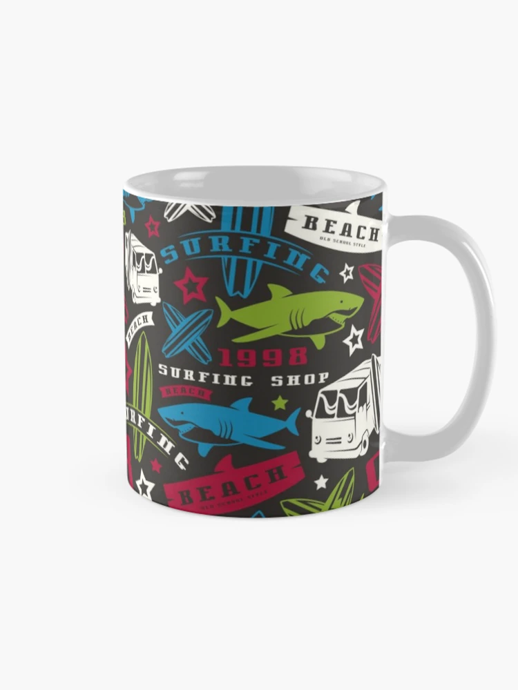 Thumbnail 3 of 6, Coffee Mug, Pattern designed and sold by Rerecita.