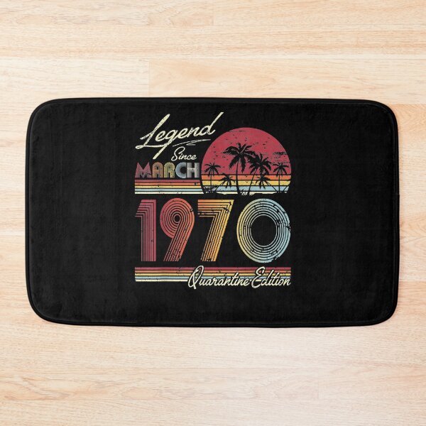 Item preview, Legend Since March 1970 51 Years 51st Quarantine Birthday  designed and sold by fishingcat19.