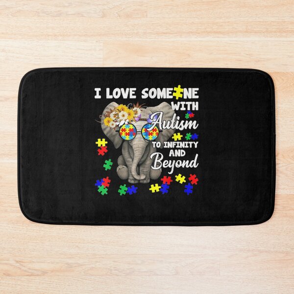 Item preview, Hippie Elephant I Love Someone With Autism Awareness Kid  designed and sold by fishingcat19.