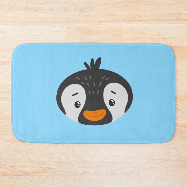 Item preview, Happy happy Penguin face designed and sold by jazzydevil.