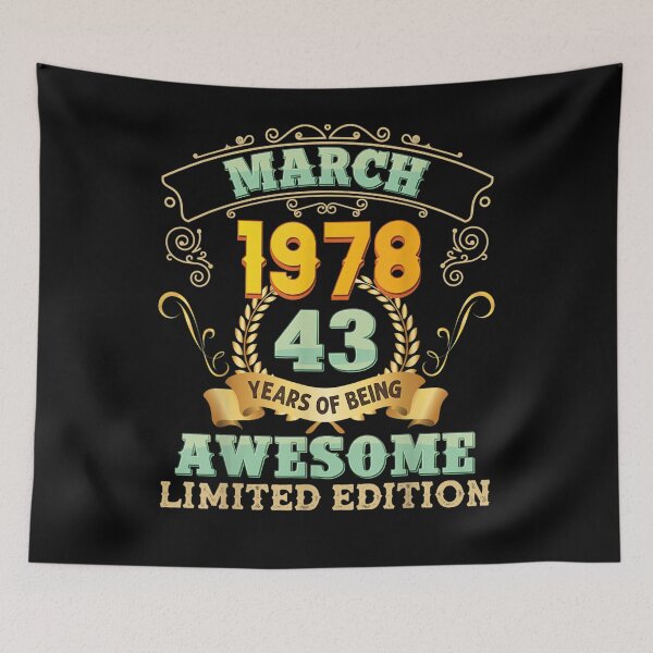 Artikelvorschau, März 1978 43 Jahre Awesome 43. Geburtstag Vintage entworfen und verkauft von fishingcat19.