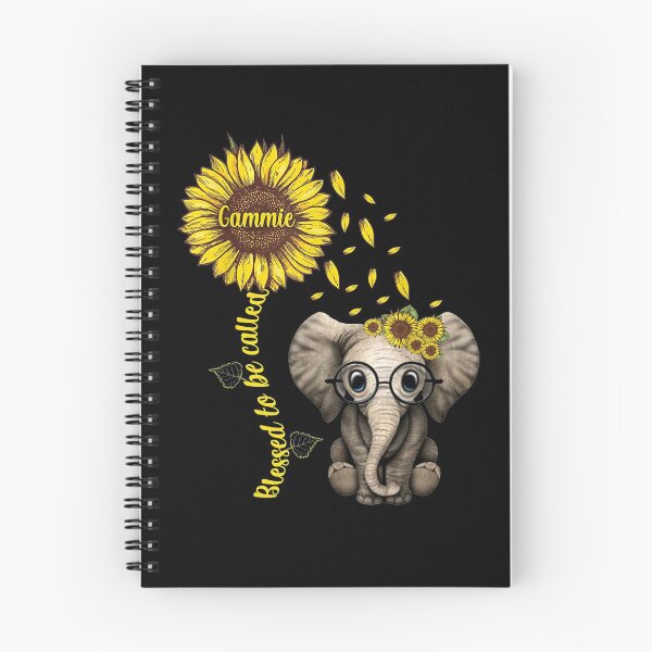 Item preview, Womens Blessed To Be Called Gammie Sunflower Elephant Hippie  designed and sold by fishingcat19.