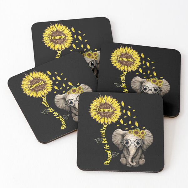 Item preview, Womens Blessed To Be Called Gammie Sunflower Elephant Hippie  designed and sold by fishingcat19.