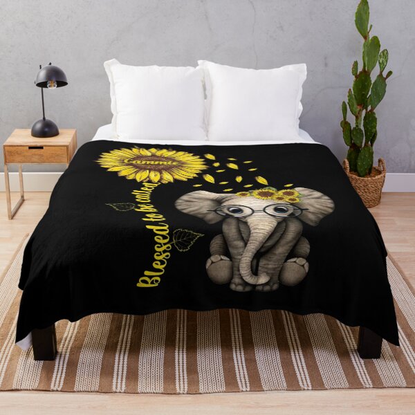 Item preview, Womens Blessed To Be Called Gammie Sunflower Elephant Hippie  designed and sold by fishingcat19.