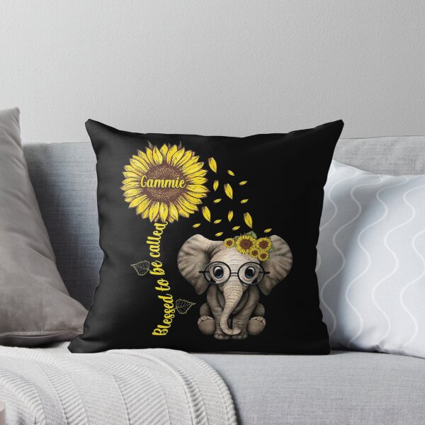 Item preview, Womens Blessed To Be Called Gammie Sunflower Elephant Hippie  designed and sold by fishingcat19.