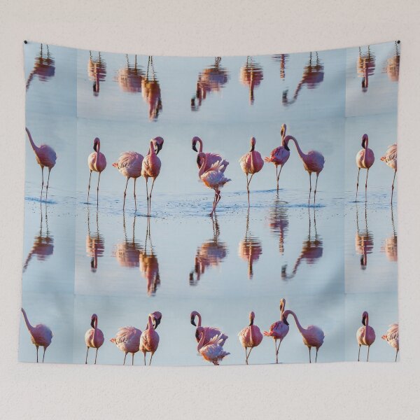 Item preview, Dancing flamingos designed and sold by Ingo Gerlach.
