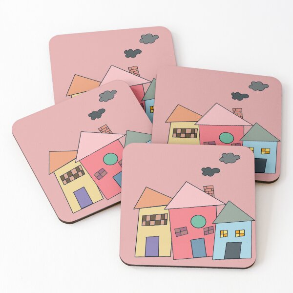 Item preview, Colourful houses designed and sold by Eve :).