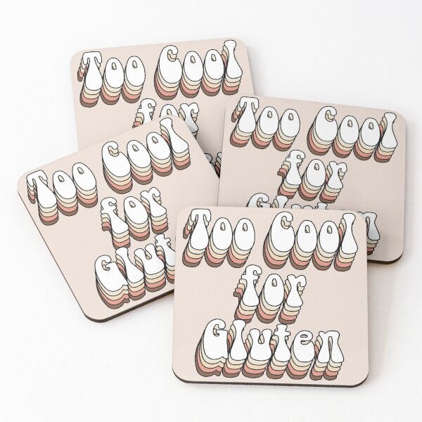 Item preview, Too Cool For Gluten For Vegan Gluten  designed and sold by VintagePrada.