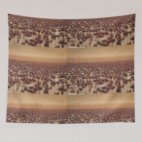 Item preview, Huge flocks of lamingos at Lake Nakuru in Kenya. designed and sold by Ingo Gerlach.
