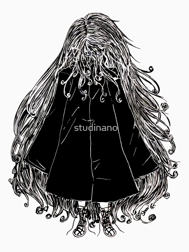 Faceless Girl in coat by studinano