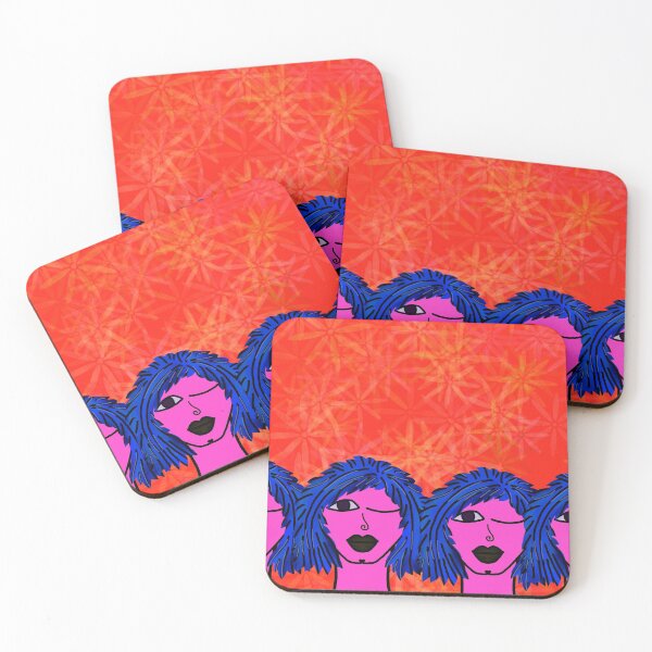 Item preview, Winking girls designed and sold by KratzKpr.