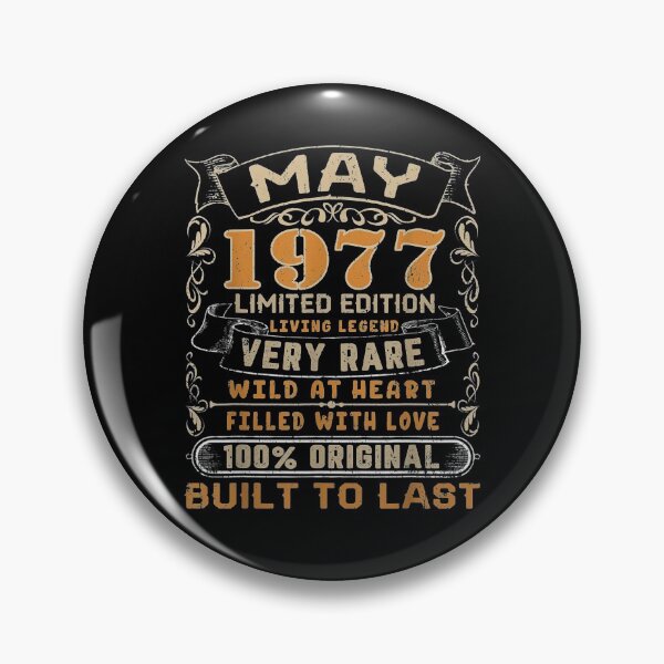 Item preview, May 1977 Vintage 44 Years Old 44th Birthday Gifts Family  designed and sold by fishingcat19.