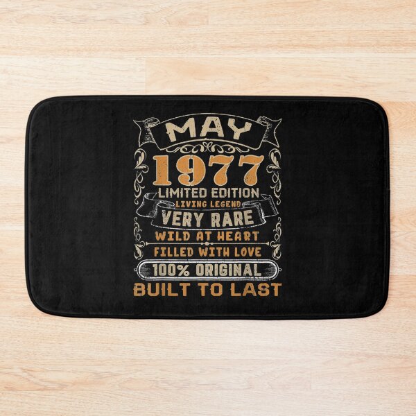Item preview, May 1977 Vintage 44 Years Old 44th Birthday Gifts Family  designed and sold by fishingcat19.