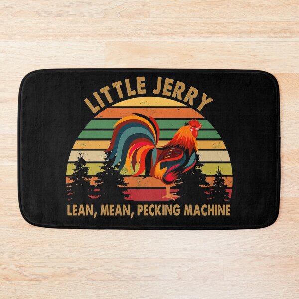Item preview, Little Jerry Lean Mean Pecking Machine Retro designed and sold by ContreiDesign.